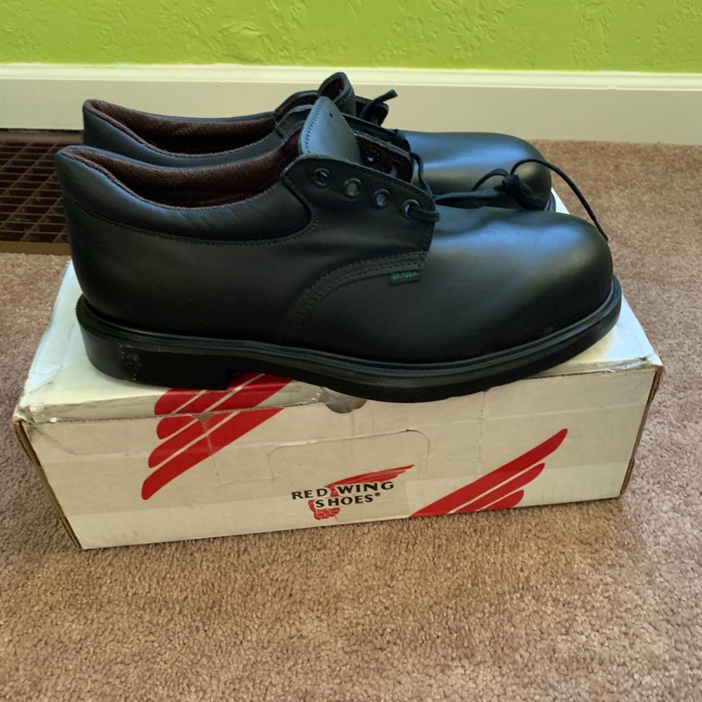 Red wing steel toe oxford